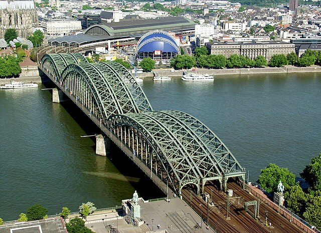 Hohenzollern Bridge (Hohenzollernbrücke)